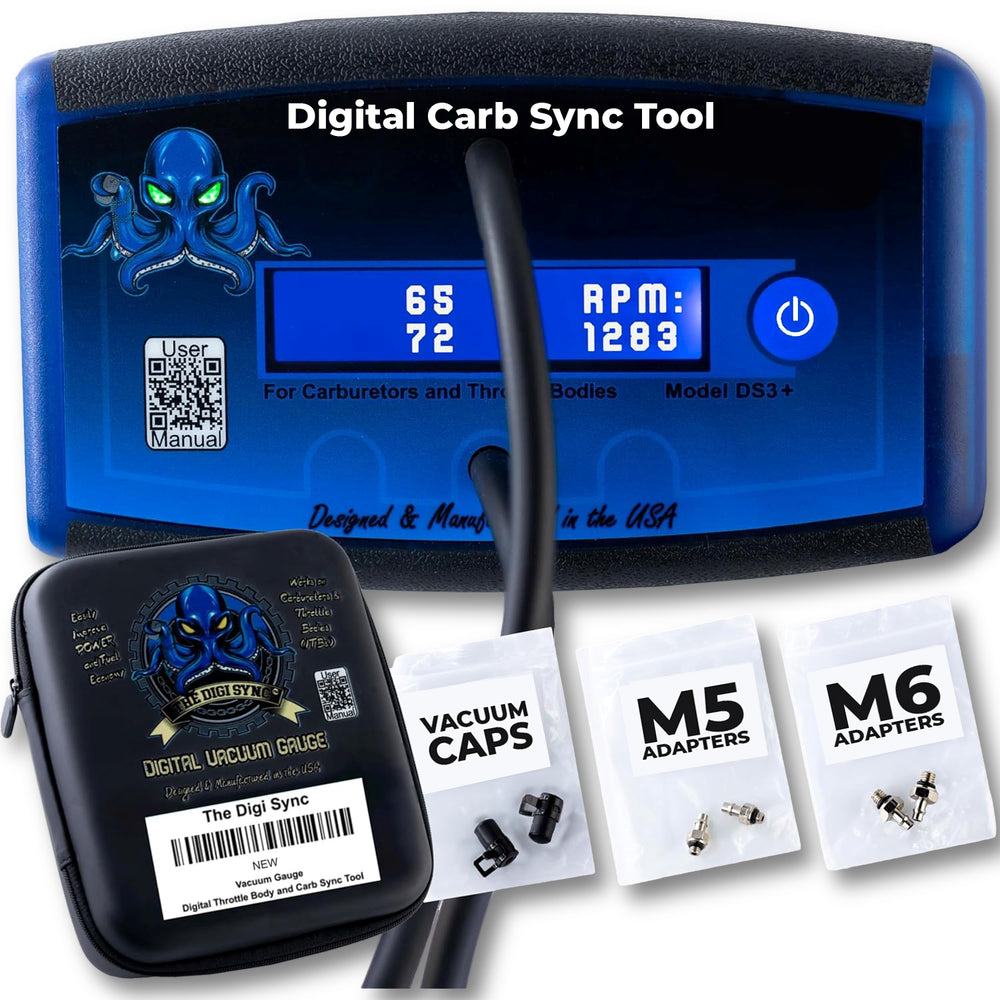 Digi Sync Vergaser Kraftstoffeinspritzung Synchrontester Carburettor Tuning  20