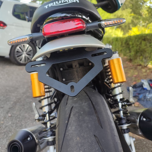 Triumph Speed Twin 1200 Kennzeichen Halter Tail Tidy Support  Pplaque Prtatarga Porta  Matricula 4