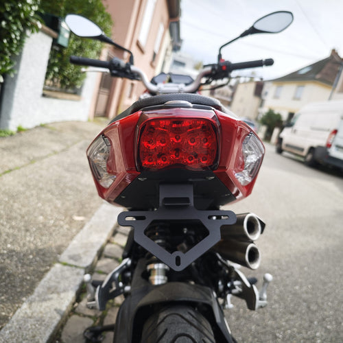 Benelli TNT 125 135 Kennzeichen Halter Tail Tidy Support Plaque Portatarga Porta Matricula d